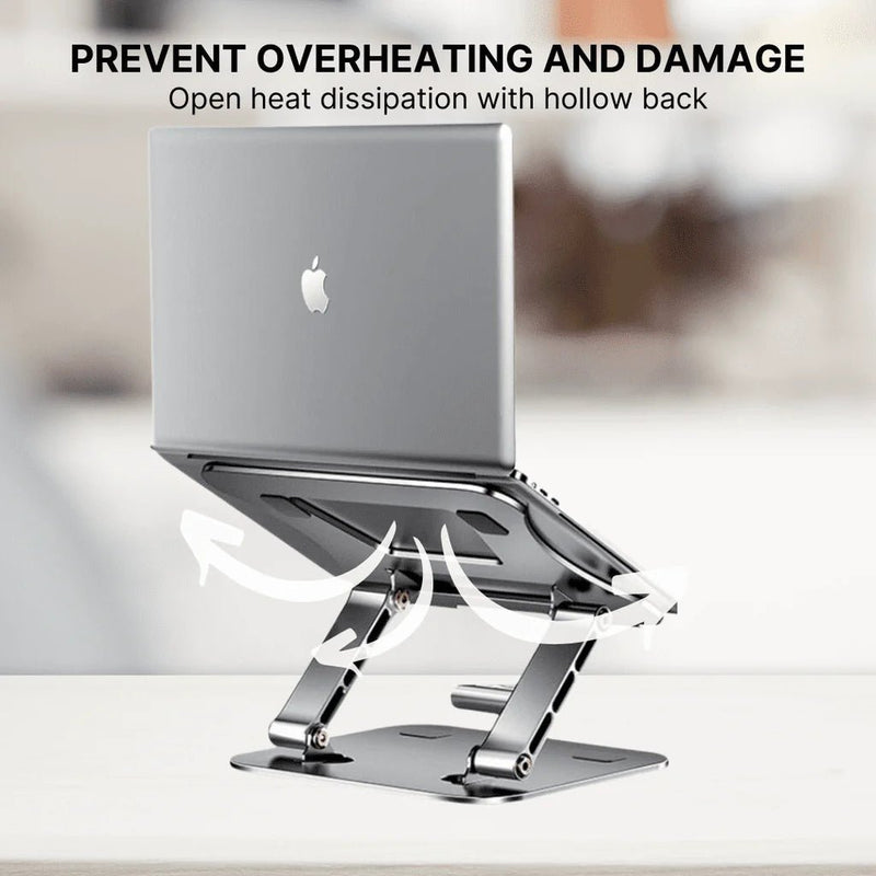 Aluminum Alloy Cooling Folding Laptop Stand - Zalety Laptop Gadgets