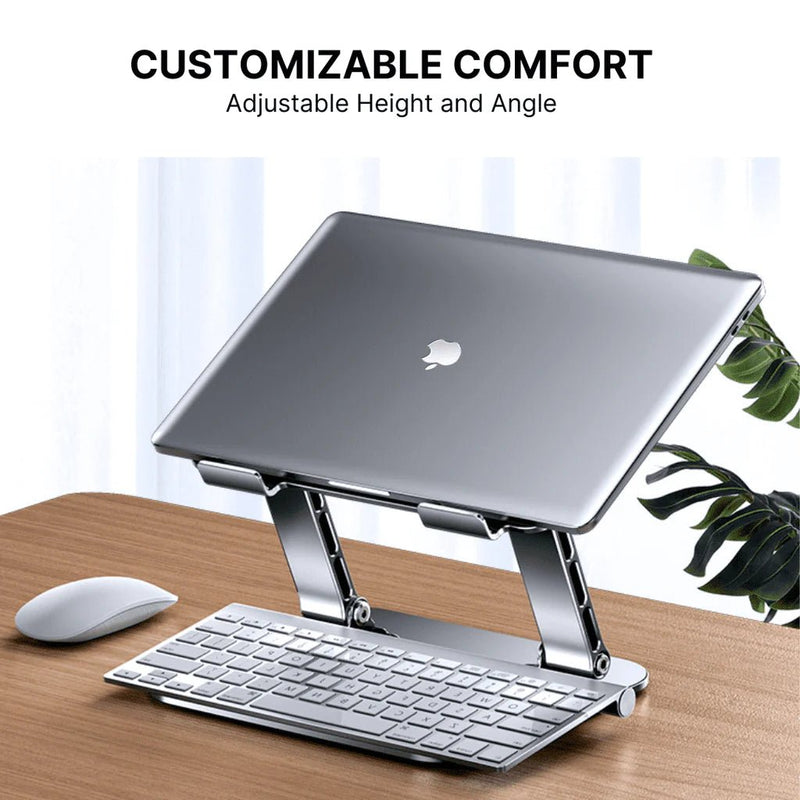 Aluminum Alloy Cooling Folding Laptop Stand - Zalety Laptop Gadgets