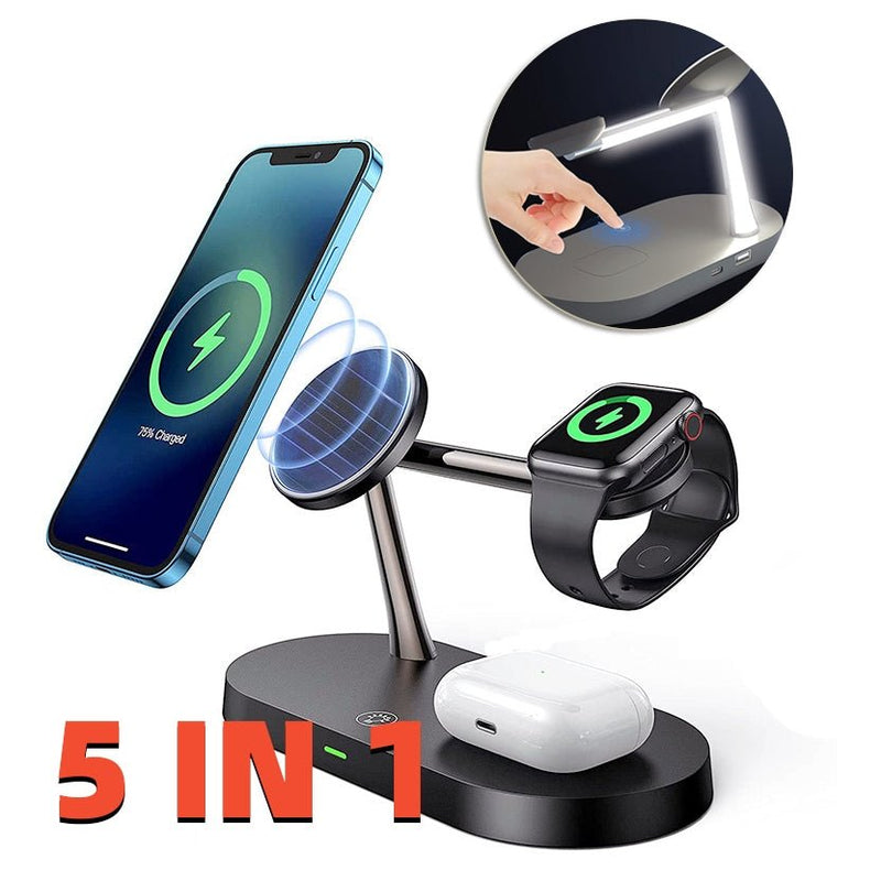 5-In-1 Fast Wireless Charger - Zalety Smartphone